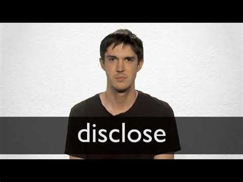 traduction disclose|disclosed definition.